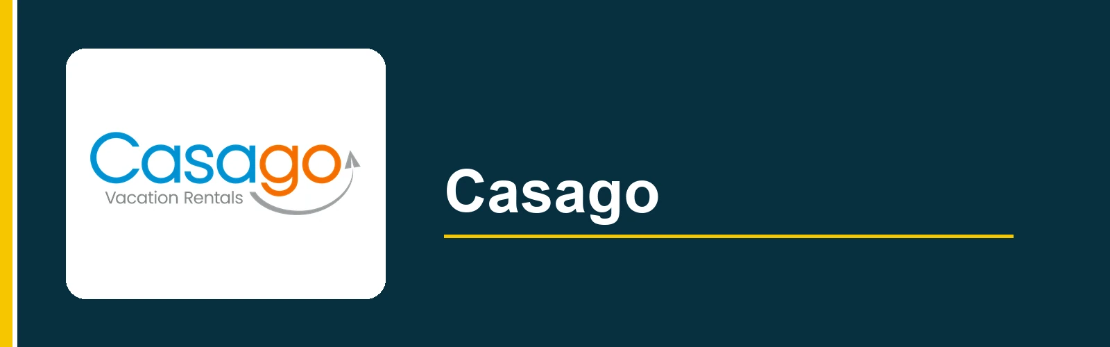 Casago logo in the Checkmate Airbnb management company guide