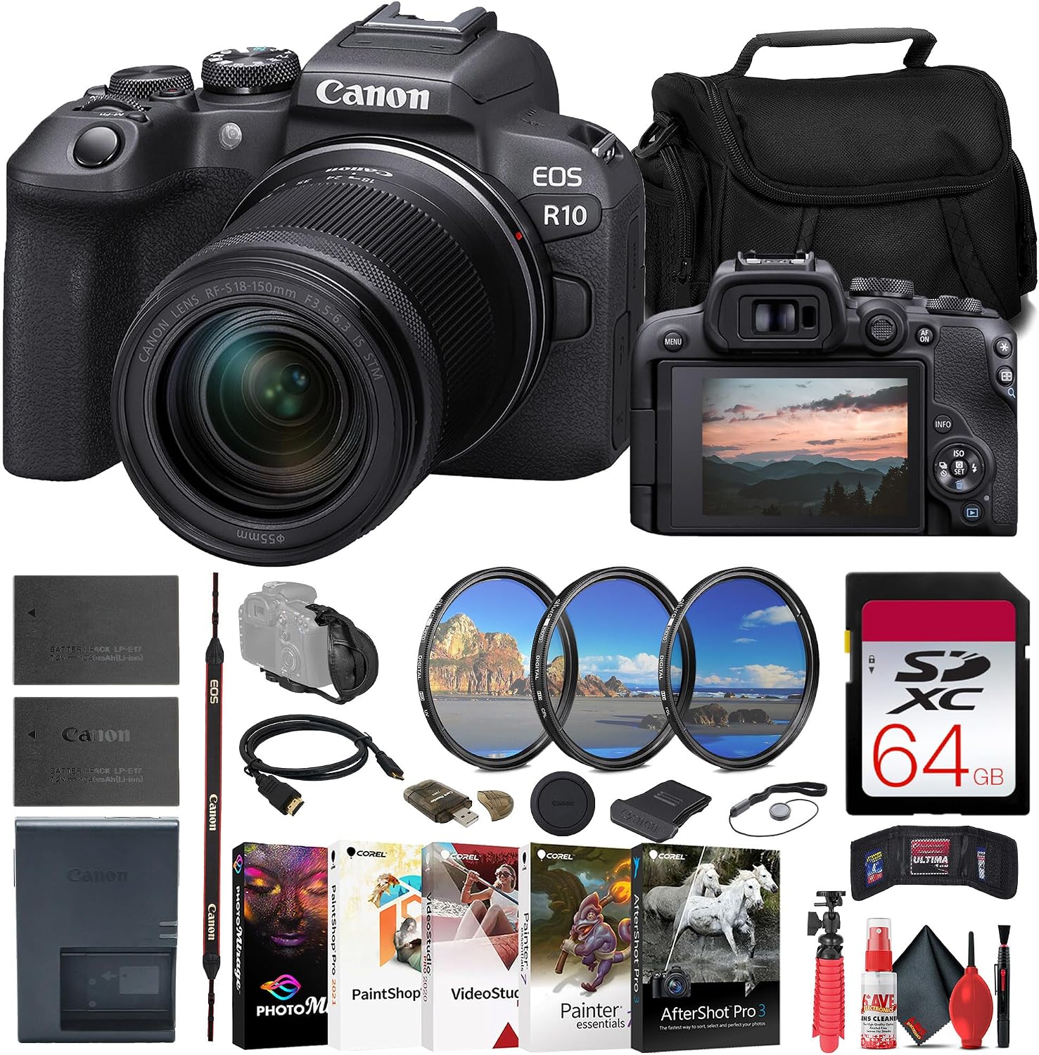 Canon EOS R10 mirrorless camera kit