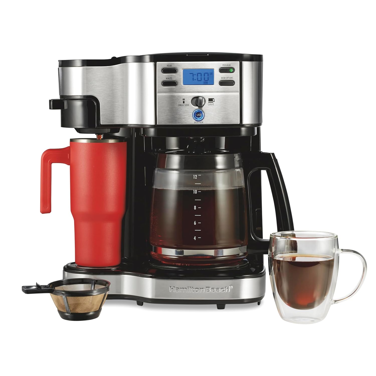 Hamilton Beach 2-Way Brewer coffee maker