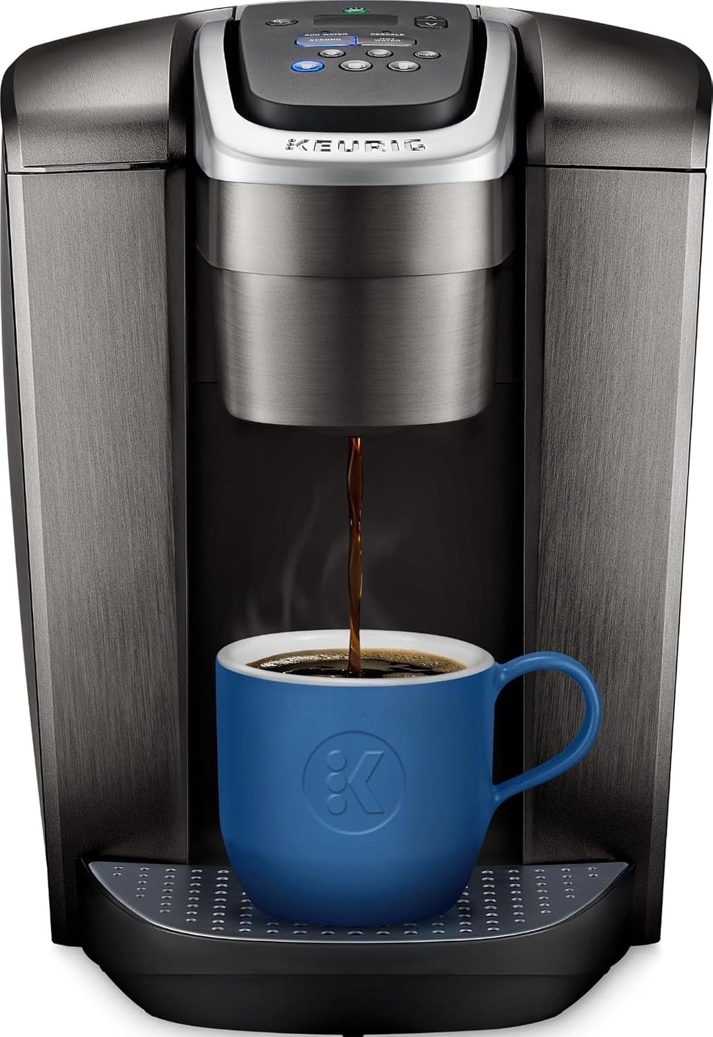 Brushed slate Keurig K-Elite single-serve coffee maker