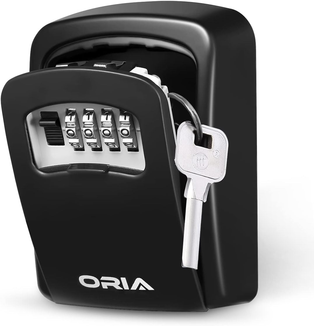 Oria wall-mounted combination key storage lock box