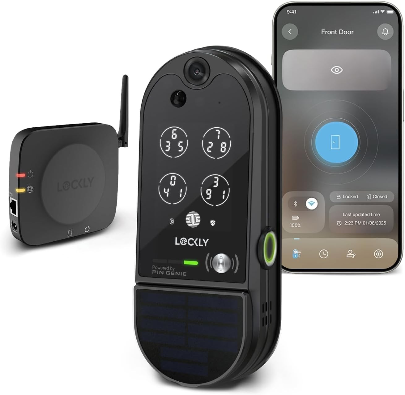 Lockly Vision Elite video smart lock