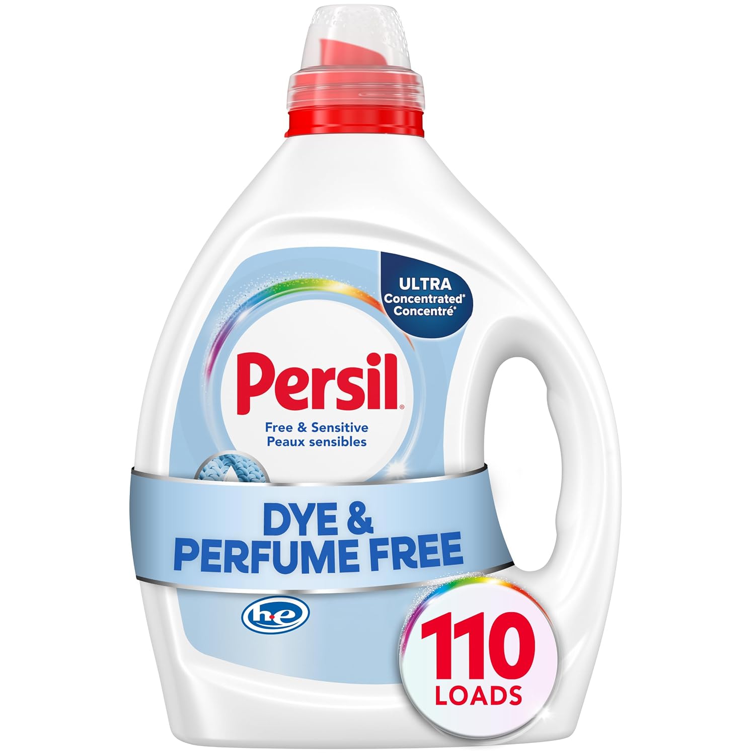 Persil Free and Sensitive liquid laundry detergent