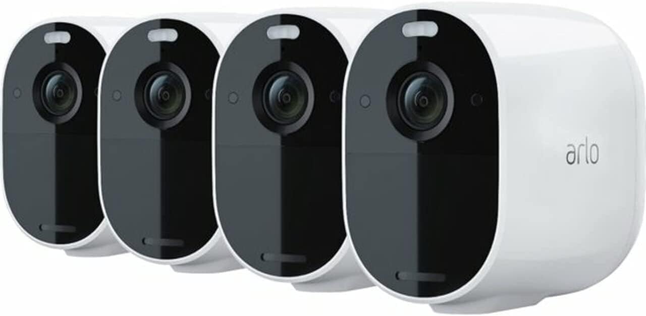 Renewed Arlo Pro 4 Spotlight Camera four-pack