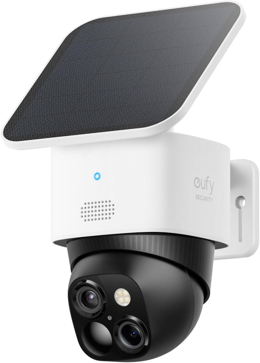 Eufy SoloCam S340 dual-lens solar security camera