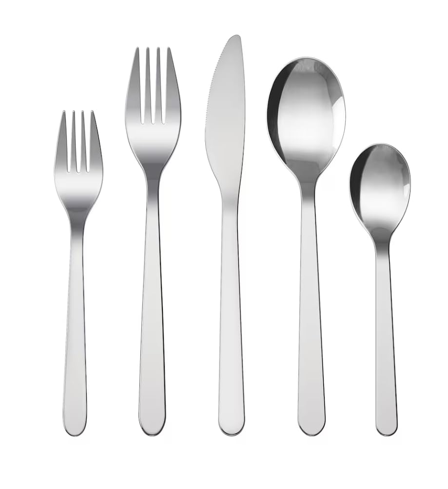IKEA FORNUFT 20-piece stainless steel flatware set