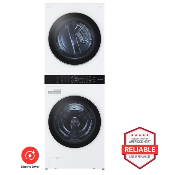 LG WKEX200HWA WashTower in white