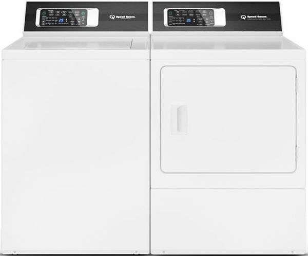 Speed Queen TR7003WN washer and DR7004WE electric dryer pair